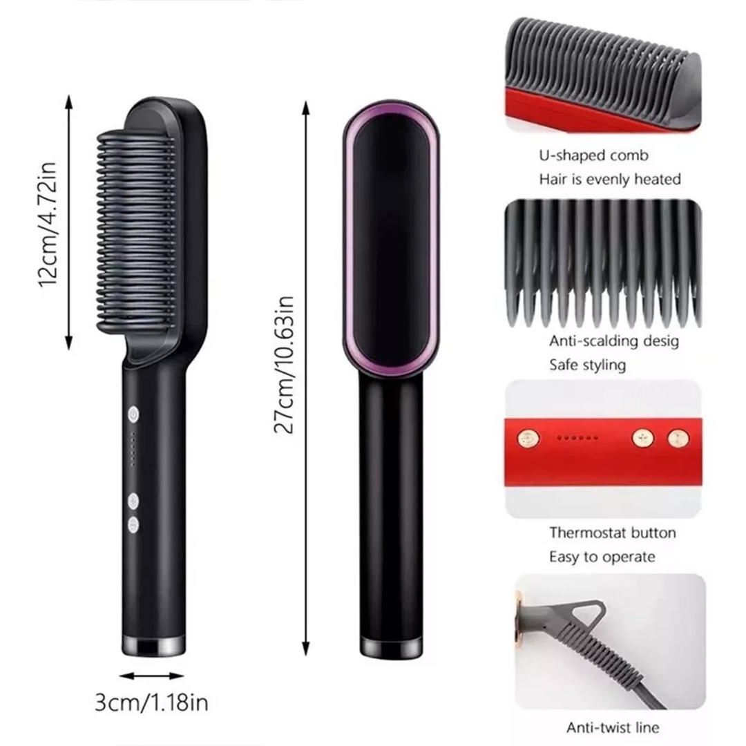 Cepillo 2 En 1 Alisador