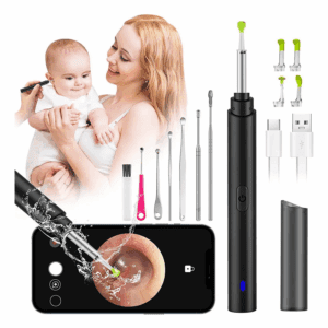 Limpiador de oidos con camara HD