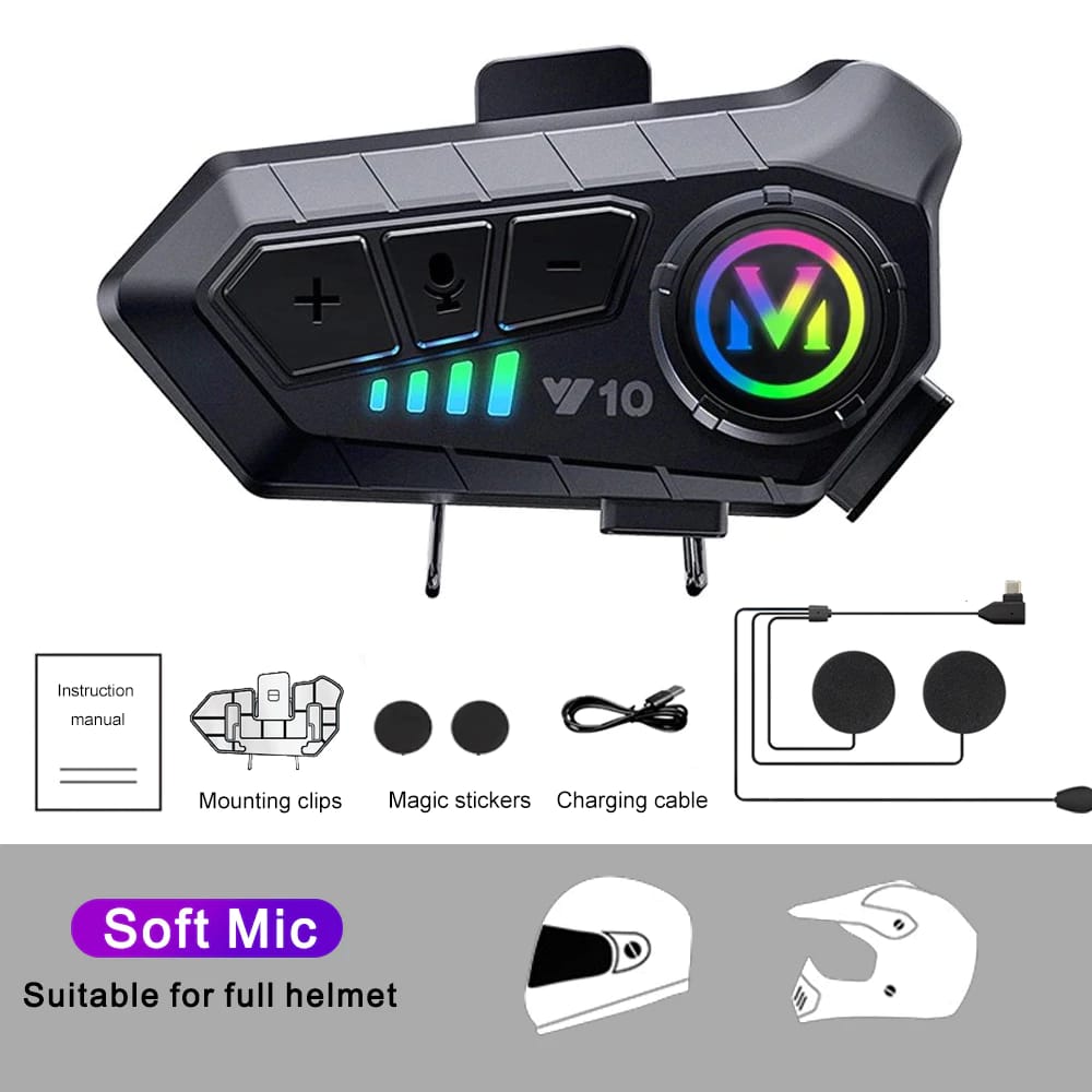 🎧 Intercomunicador Bluetooth V10 - Image 3