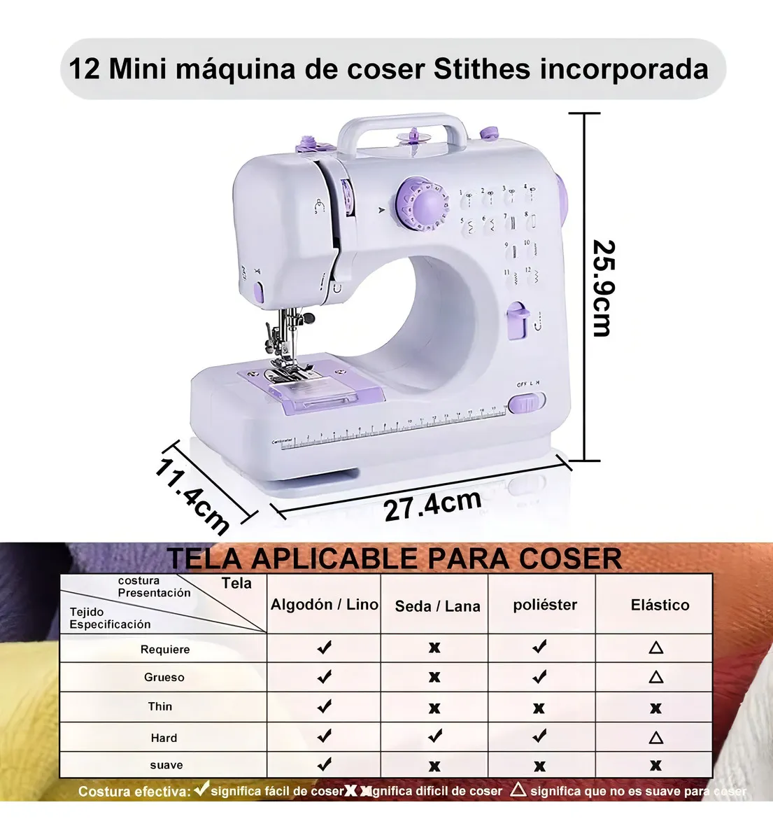 ✂️ Máquina de Coser Multifunciona - Image 4