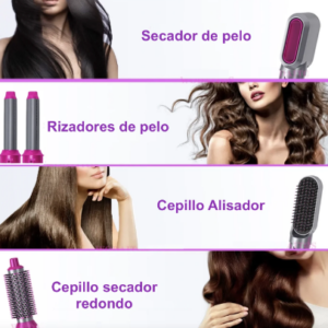 💨✨ Cepillo Eléctrico Secador 5 en 1